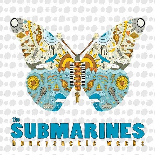 the album cover for The Submarines - Honeysuckle Weeks 