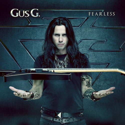 the album cover for Gus G. - Fearless