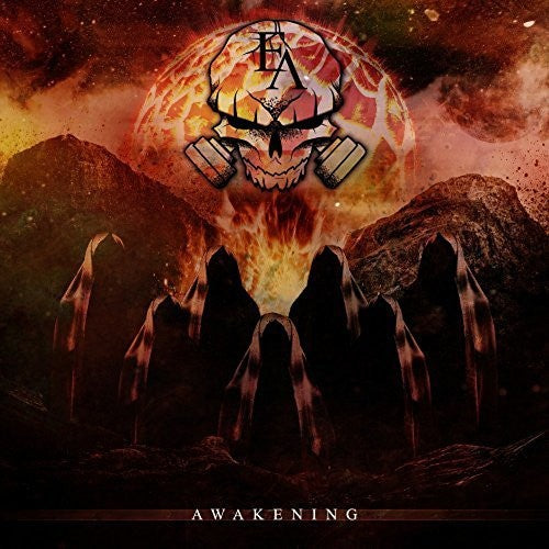 the album cover for Escaping Amenti - Awakening
