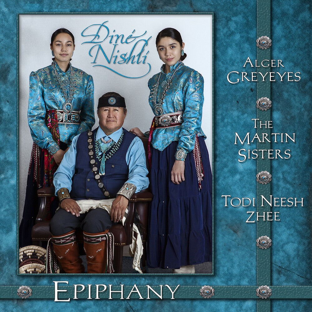 the album cover for Alger Greyeyes / Martin Sisters /Neesh Zhee,Todi - Epiphany