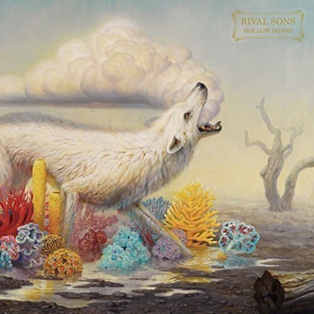 the album cover for Rival Sons - Hollow Bones