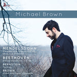 the album cover for Beethoven / Brown - Preludes & Fugues 35