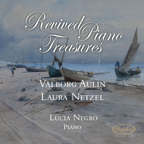 the album cover for Aulin / Negro - Revived Piano Treasures