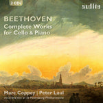 the album cover for Beethoven / Coppey / Laul - Complete Works for Cello & Piano