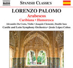 the album cover for Palomo / Costa - Arabescos / Caribiana / Humoresca