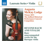 the album cover for Baltzar / Lodge - Rare Unaccompanied Works for Baroque Violin