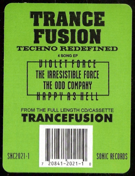 Various : Trancefusion EP (12", EP)