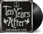 the album cover for Ten Years After - Naturally Live