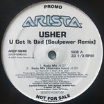 Usher : U Got It Bad (Soulpower Remix) (12", Promo)
