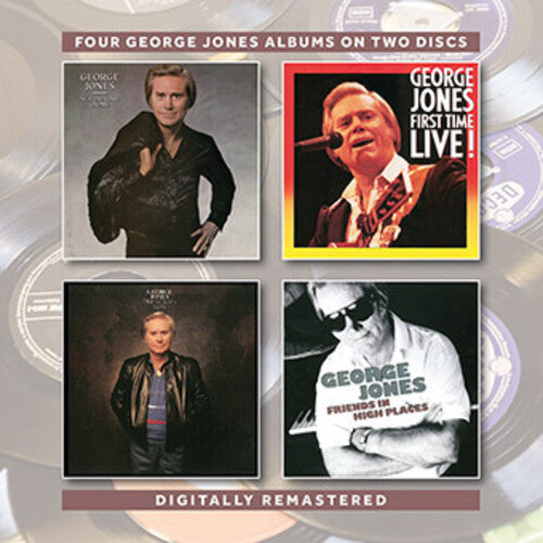 George Jones - Sigo siendo el mismo / ¡Primera vez en vivo! / Una mujer / Amigos en las altas esferas (CD)