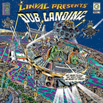 the album cover for Linval Thompson - Dub Landing 1