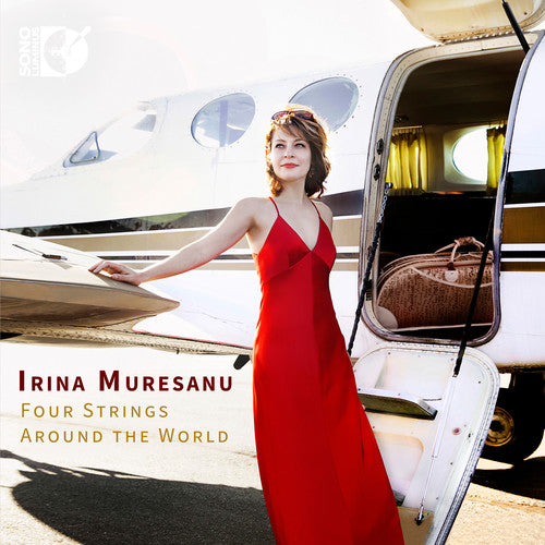 the album cover for J Bach S / Muresanu - Four Strings Around the World
