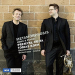 the album cover for Beethoven / Vojta / Koch - Metamorphosis / Music for Horn & Piano