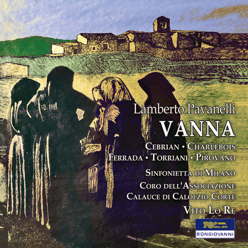 the album cover for Pavanelli / Cebrian / Scircoli - Vanna