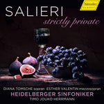 the album cover for Salieri / Tomsche / Herrmann - Strictly Private