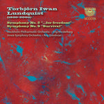 the album cover for Lundquist / Stockholm Philharmonic Orch - Symphonies 2 & 9