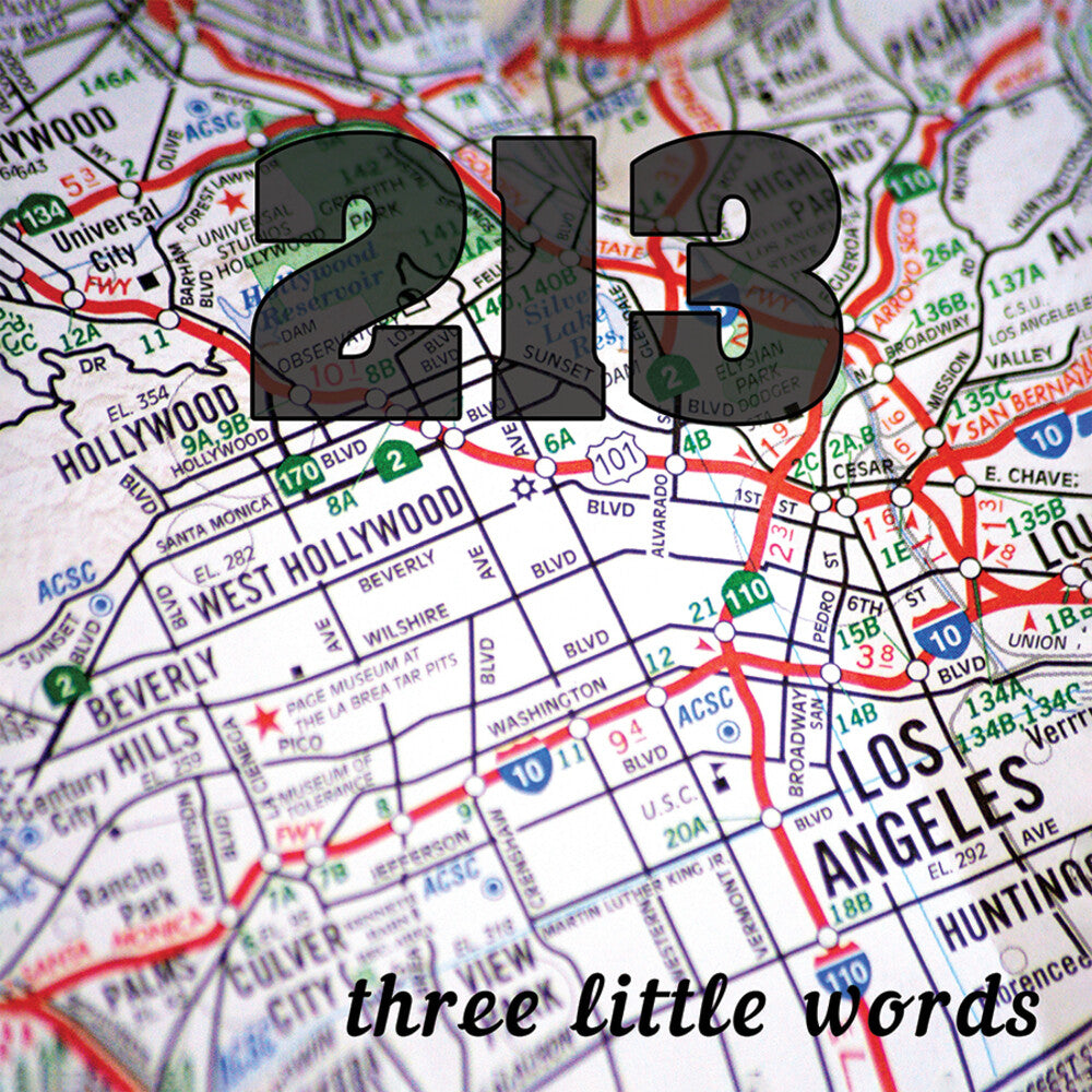 the album cover for 213 - Three Little Words