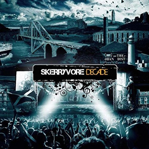 the album cover for Skerryvore - Decade