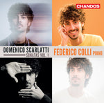 the album cover for Scarlatti / Colli - Piano Works 1