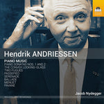 the album cover for Andriessen / Nydegger - Piano Music