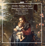 the album cover for Krieger / Mertens - Sacred Concertos