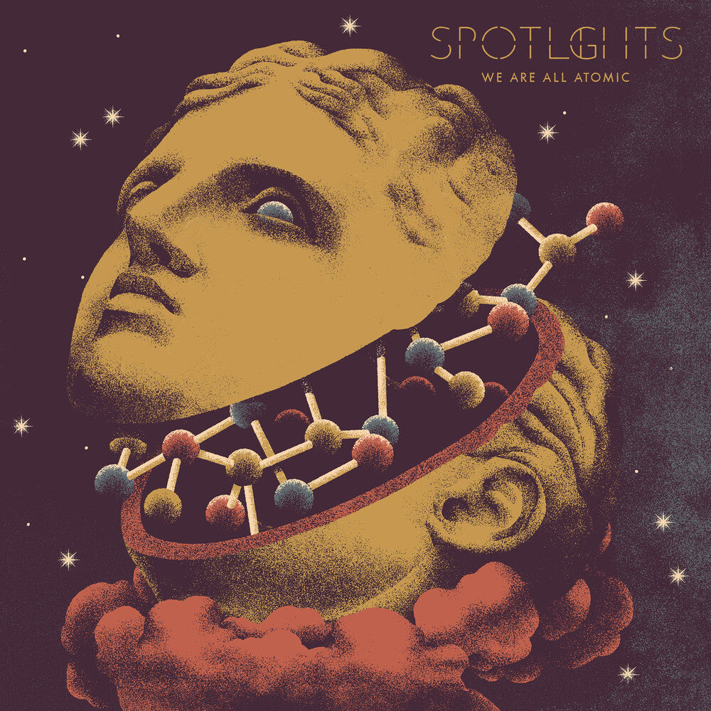 the album cover for Spotlights - We Are All Atomic