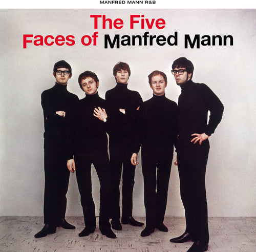 the album cover for Manfred Mann - The Five Faces Of Manfred Mann