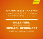 the album cover for J Bach S / Perl / Behringer - Sonatas 1027-1029