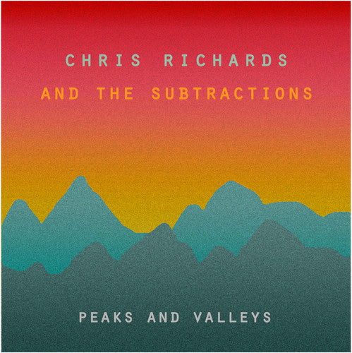 the album cover for Chris Richards - Peaks & Valleys