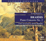 the album cover for Jeremy Siepmann - Introduction to Brahms: Piano Concerto 2