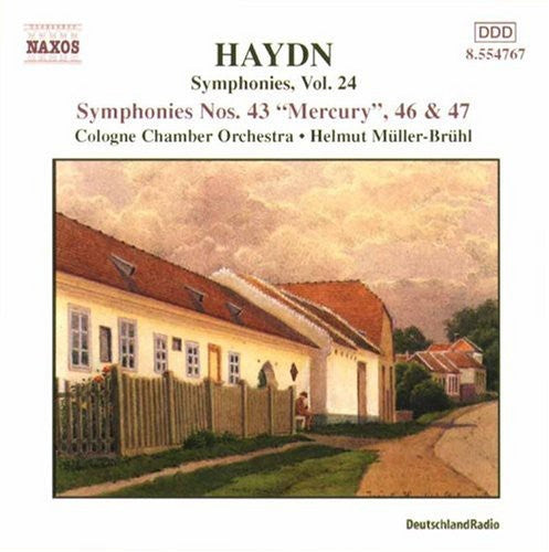 the album cover for Cologne Chamber Orchestra - Symphonies 24