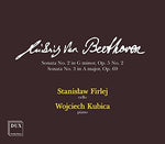 the album cover for Beethoven / Firlej / Kubica - Cello Sonatas 2 & 3