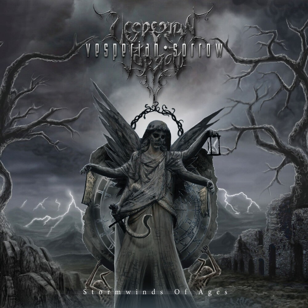 the album cover for Vesperian Sorrow - Stormwinds Of Ages [Digipak]
