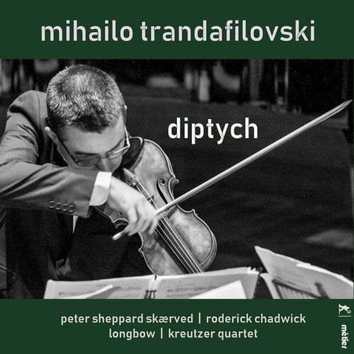 the album cover for Trandafilovski / Skaerved / Chadwick - Diptych