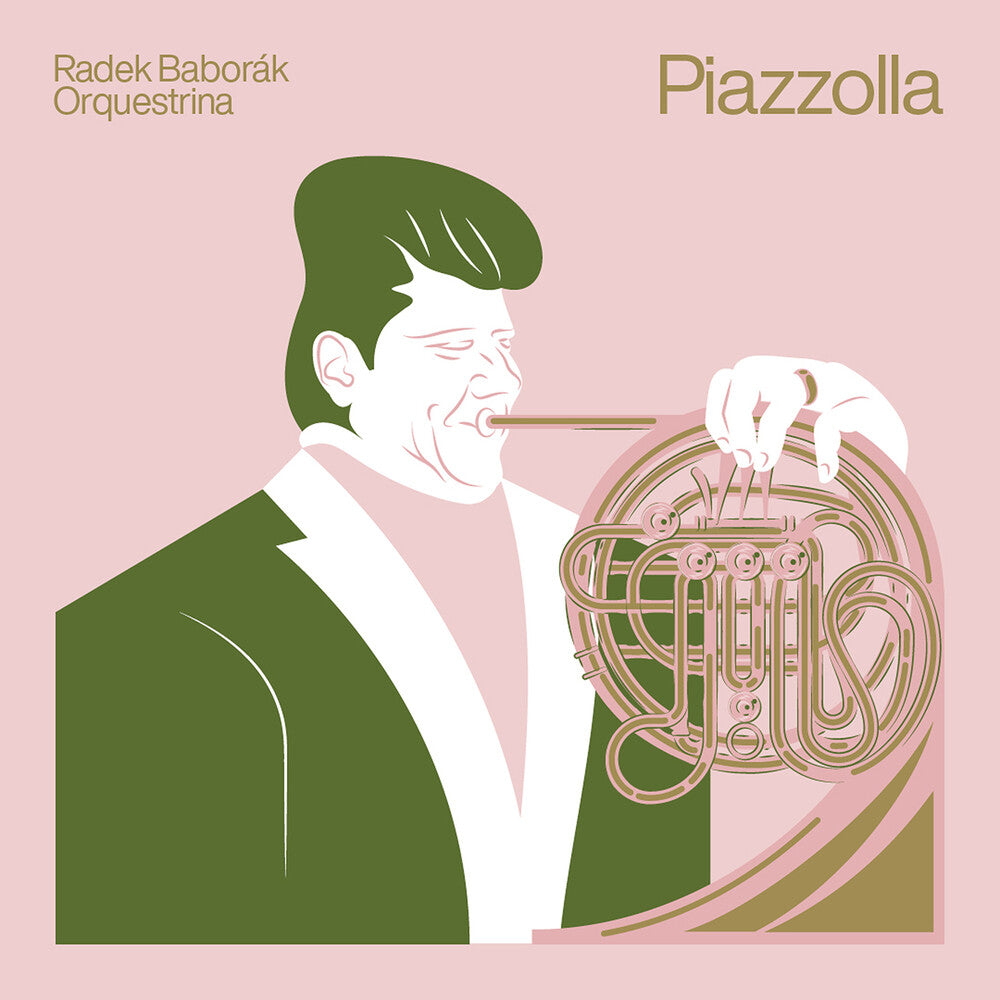 the album cover for Piazzolla / Radek Baborak Orquestrina - Piazzolla
