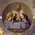 the album cover for Farina / Clematis - Capriccio Stravagante