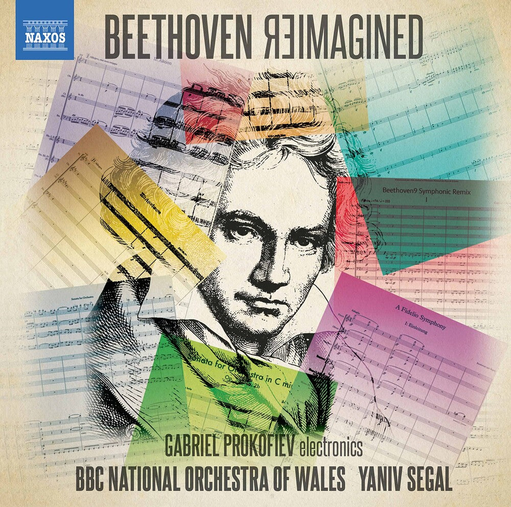 the album cover for Beethoven - Beethoven Reimagined
