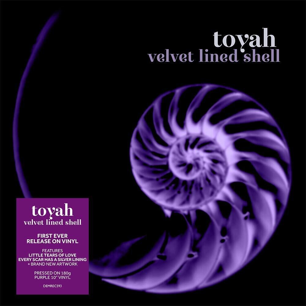 the album cover for Toyah - Velvet Lined Shell [180-Gram Purple Colored 10-Inch Vinyl]