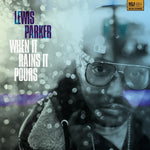 the album cover for Lewis Parker - When It Rains It Pours