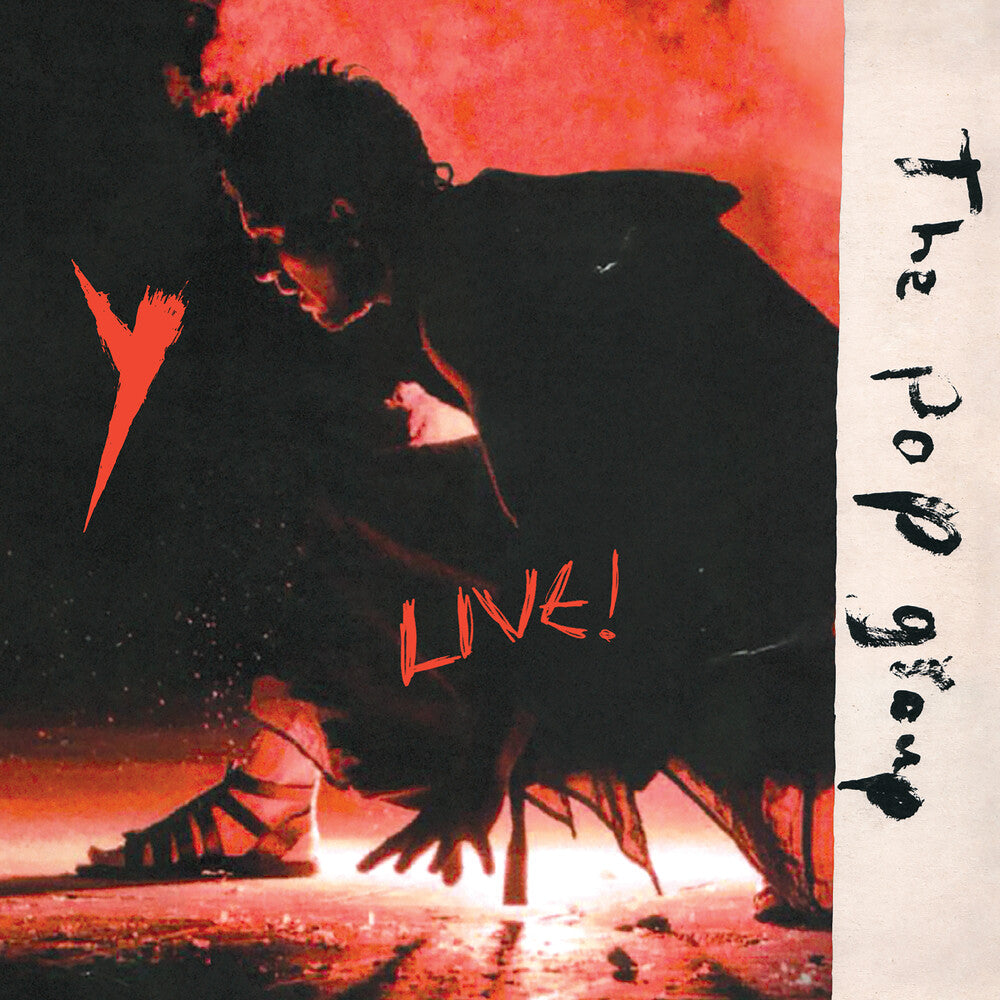 the album cover for Pop Group - Y Live