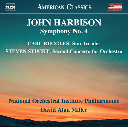the album cover for Harbison - Symphony 4