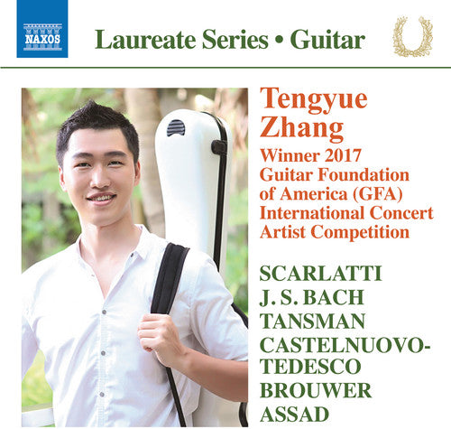 the album cover for J Bach S / Zhang - Laureate Series