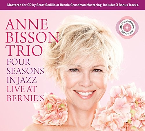 the album cover for Anne Bisson - Four Seasons In Jazz Live At Bernie's