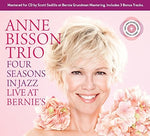 the album cover for Anne Bisson - Four Seasons In Jazz Live At Bernie's