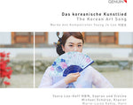 the album cover for Lee / Hoff / Kahle - Korean Art Song