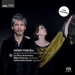 the album cover for Purcell / Zomer - Symphony While the Swans Come Forward