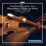 the album cover for Vivaldi / Torge / Hirasaki - Mandolino E Violino in Italia
