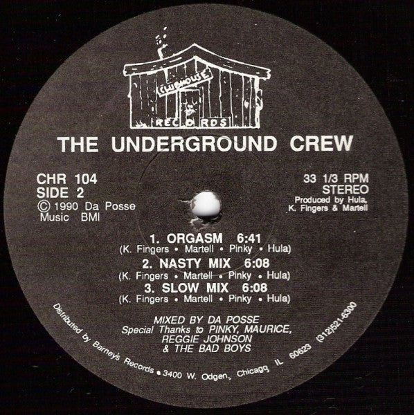 The Underground Crew : Feel The Melody (12")