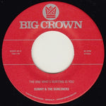 the album cover for Sunny & Sunliners - The One Who's Hurting You Is / Should I Take You Home