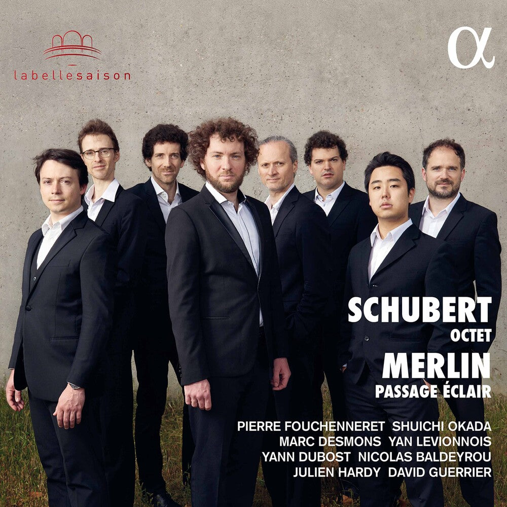 the album cover for Merlin - Octet / Passage Eclair